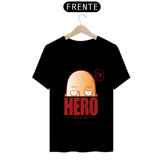 CAMISETA OK! - ONE PUNCH MAN