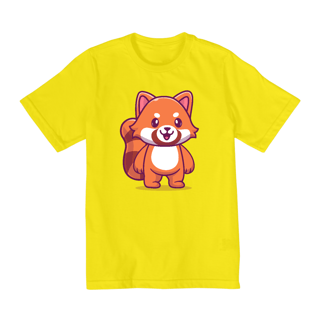 Nome do produto Red Panda TShirt Infantil NFT