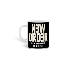 Nome do produto  CANECA NEW ORDER