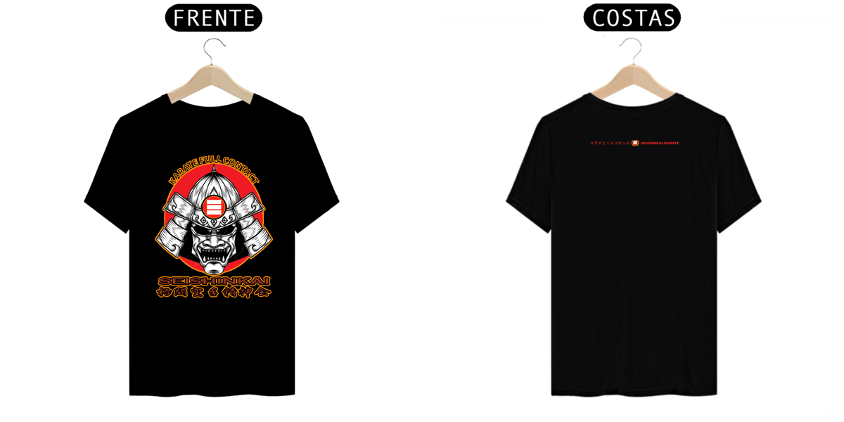 Nome do produto: CAMISA KARATE SEISHINKAI SAMURAI