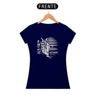 Nome do produto Camiseta Kendo Brasil Onça (Cinza claro)