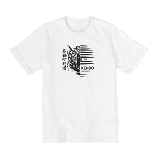 Camiseta Kendo Brasil Onça (Preto) INFANTIL