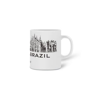 Nome do produto Kendo Brazil - Caneca Milan City