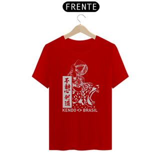 Nome do produto Camiseta Kendo Brasil Onça 2 (Cinza)