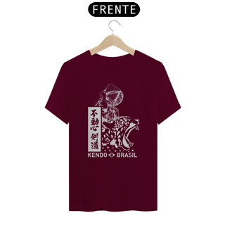 Nome do produto Camiseta Kendo Brasil Onça 2 (Cinza)