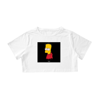 Nome do produto Camisa cropped bart sad 