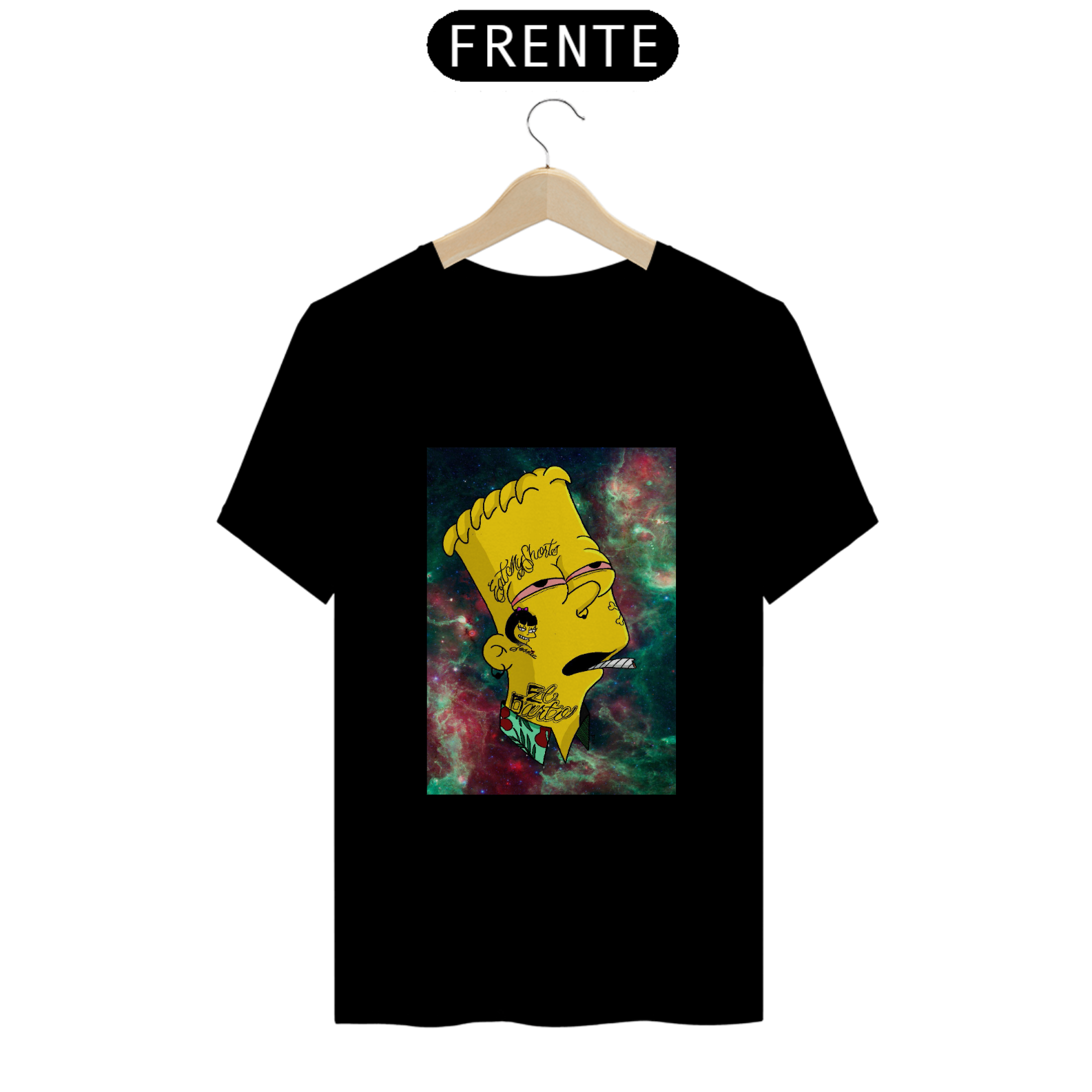 Camisa do bart Simpson 