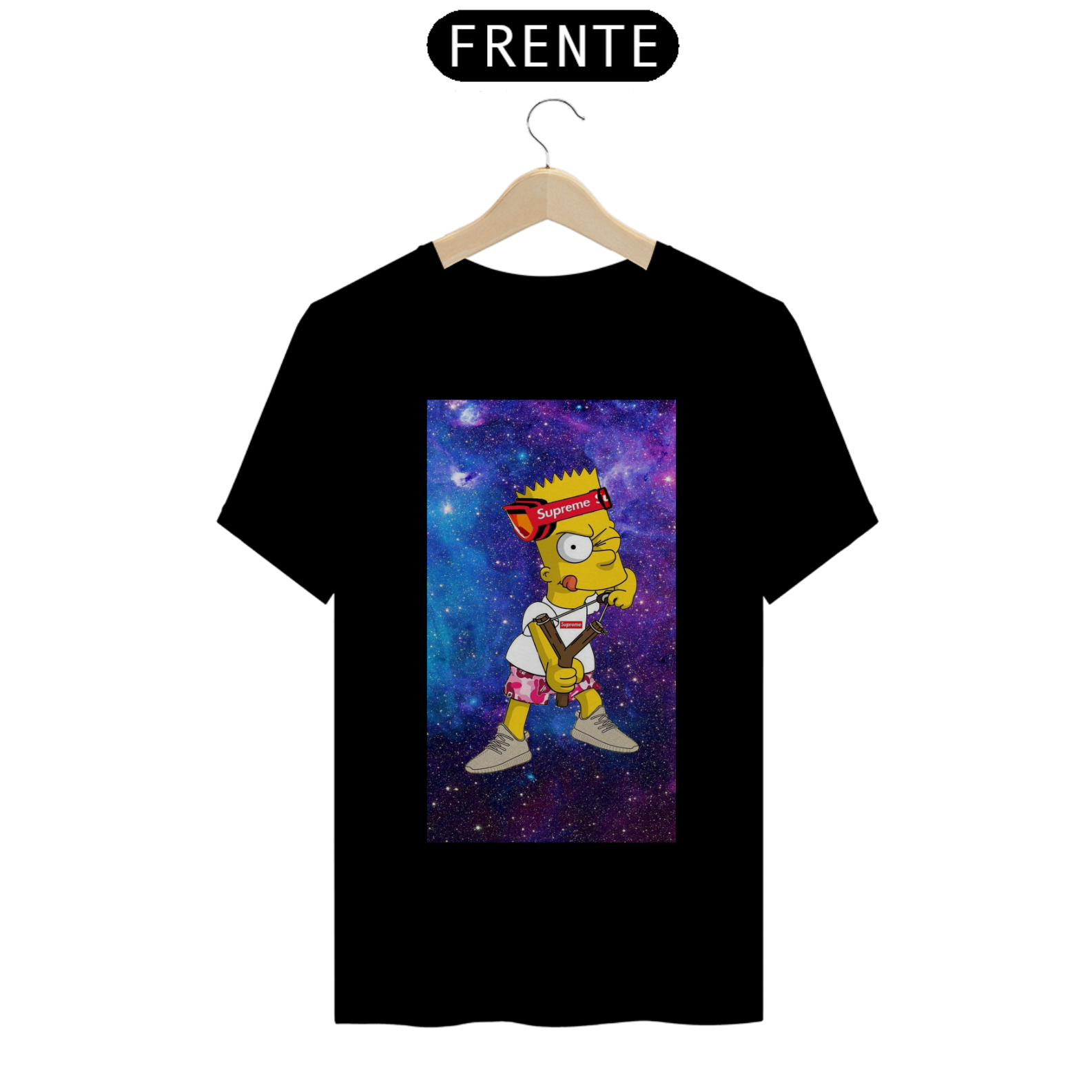 Camiseta do bart 