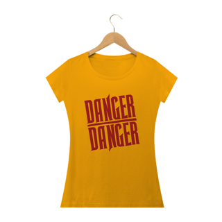 Nome do produto Camiseta Feminina Danger Danger Estampa ROCK