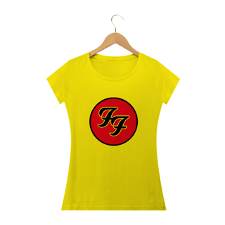 Nome do produto Camiseta Feminina Foo Fighters Estampa ROCK
