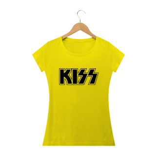 Nome do produto Camiseta Feminina KISS Estampa ROCK