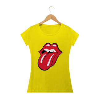 Nome do produto Camiseta Feminina The Rolling Stones Língua Estampa ROCK