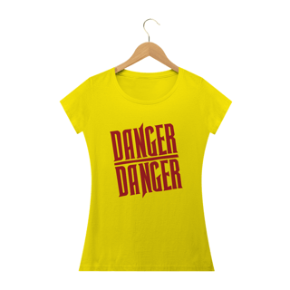 Nome do produto Camiseta Feminina Danger Danger Estampa ROCK