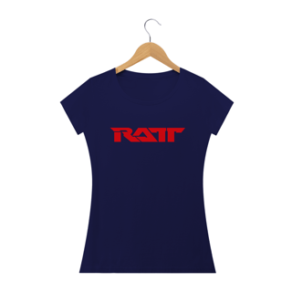 Nome do produto Camiseta Feminina RATT Estampa ROCK