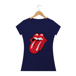Nome do produto Camiseta Feminina The Rolling Stones Língua Estampa ROCK
