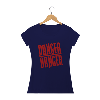 Nome do produto Camiseta Feminina Danger Danger Estampa ROCK