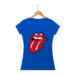 Nome do produto Camiseta Feminina The Rolling Stones Língua Estampa ROCK