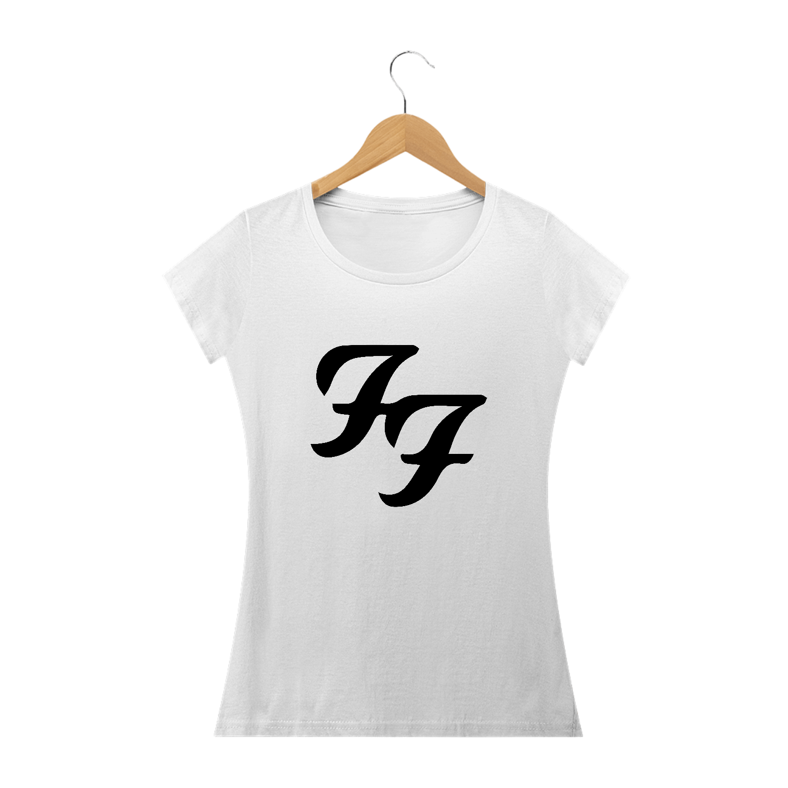 Camiseta Feminina Foo Fighters Estampa ROCK