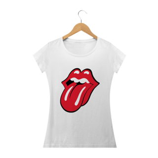Nome do produto Camiseta Feminina The Rolling Stones Língua Estampa ROCK