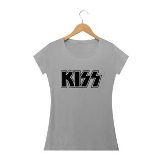 Nome do produto Camiseta Feminina KISS Estampa ROCK
