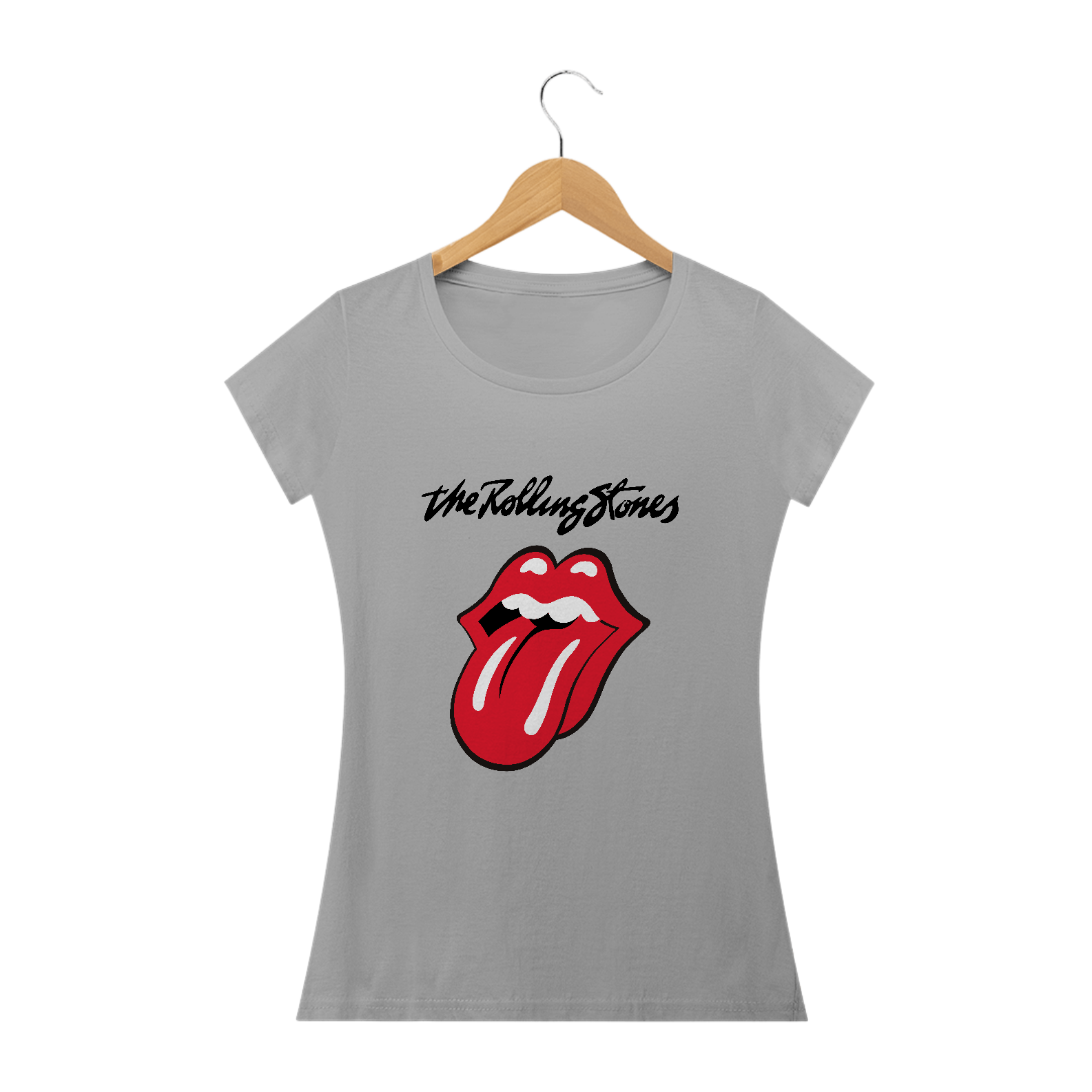 Camiseta Feminina The Rolling Stones Estampa ROCK