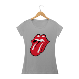 Nome do produto Camiseta Feminina The Rolling Stones Língua Estampa ROCK