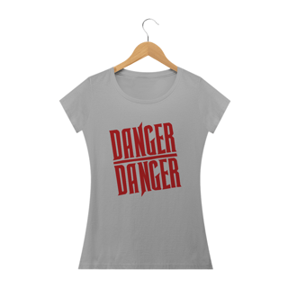 Nome do produto Camiseta Feminina Danger Danger Estampa ROCK