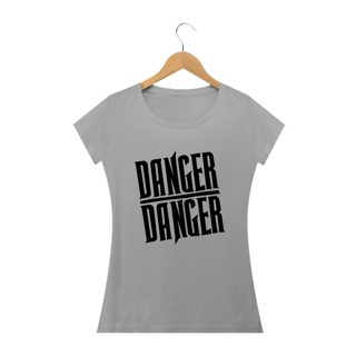 Nome do produto Camiseta Feminina Danger Danger Estampa ROCK