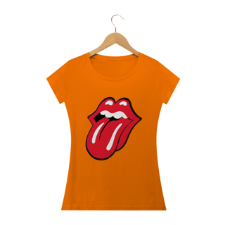 Nome do produto Camiseta Feminina The Rolling Stones Língua Estampa ROCK