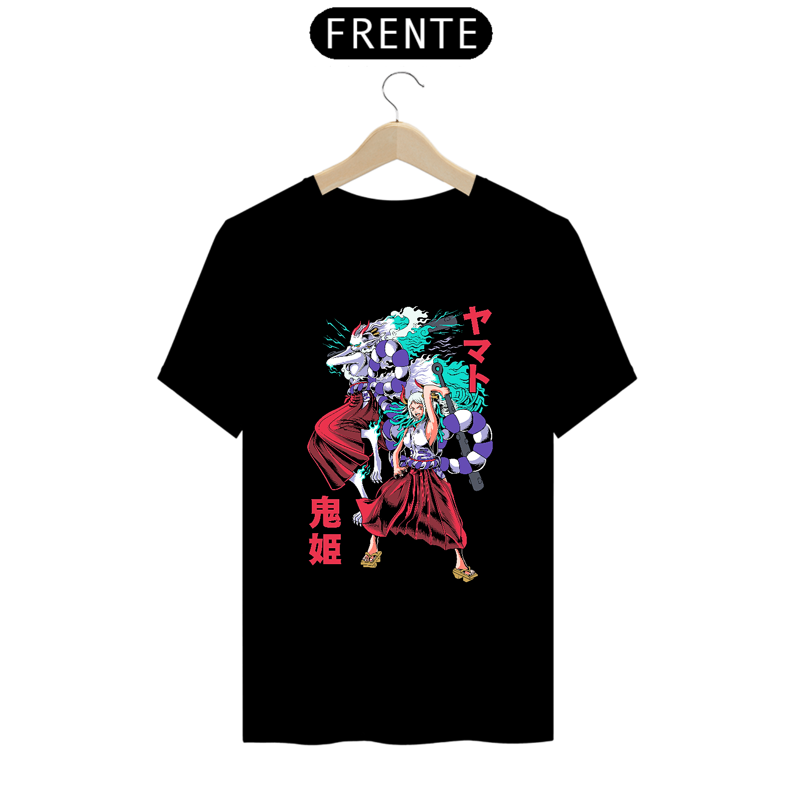 Camiseta Yamato One Piece Estampa Anime