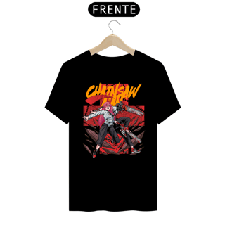 Camiseta Chainsaw Man Denji Power Estampa Anime