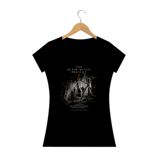 Camiseta Feminina Bruxa de Blair Estampa Filme Terror