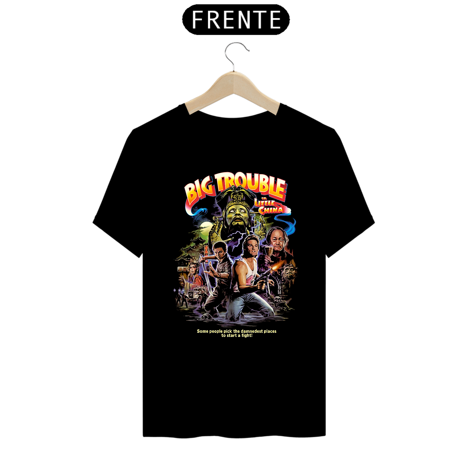 Camiseta Os aventureiros do Bairro Proibido Estampa Filme