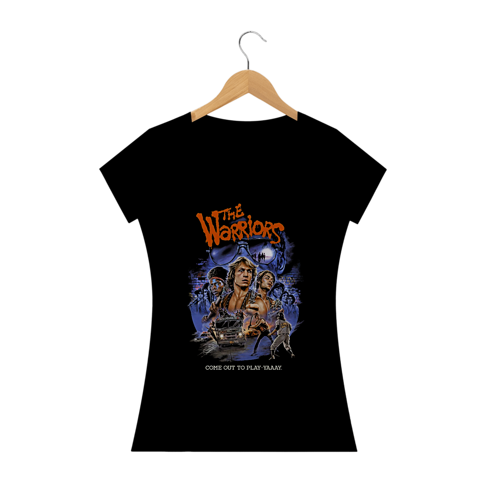 Camiseta Feminina Os Selvagens da Noite Filme The Warriors