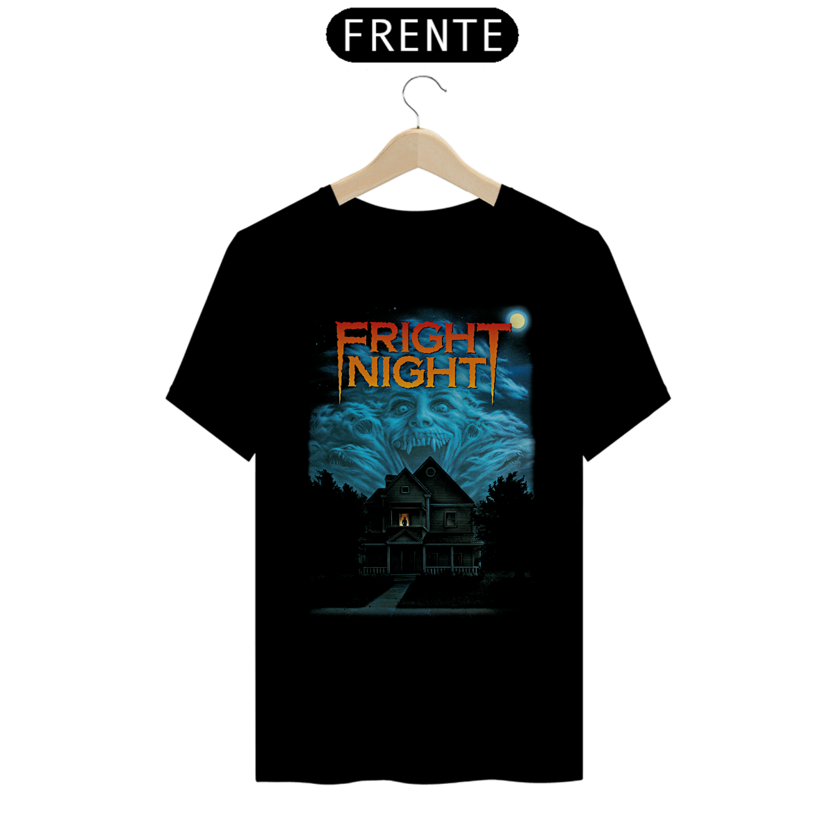 Nome do produto: Camiseta A Hora do Espanto Capa Estampa Capa Filme Terror