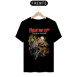 Camiseta Sexta Feira 13 Capítulo Final Estampa Filme Terror