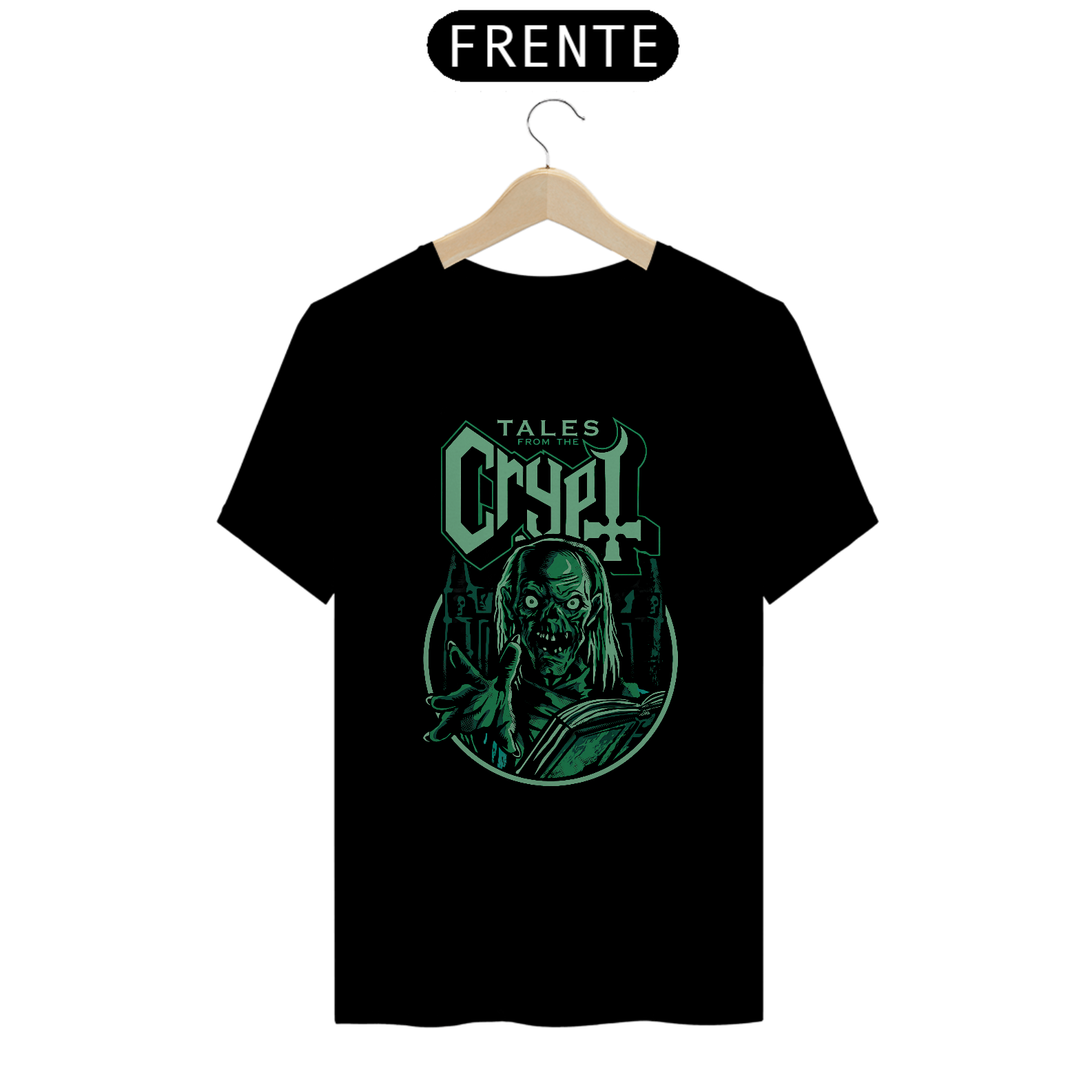 Camiseta Contos da Cripta ROCK HORROR Estampa 2#