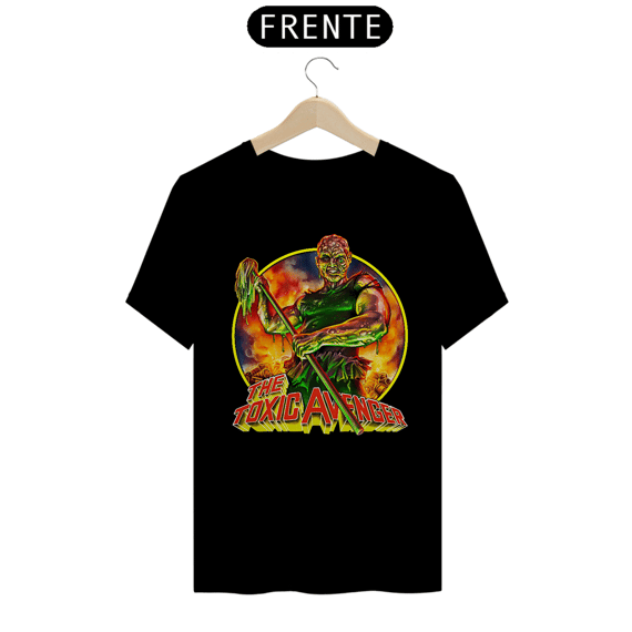 Camiseta The Toxic Avenger Estampa Filme Terror 