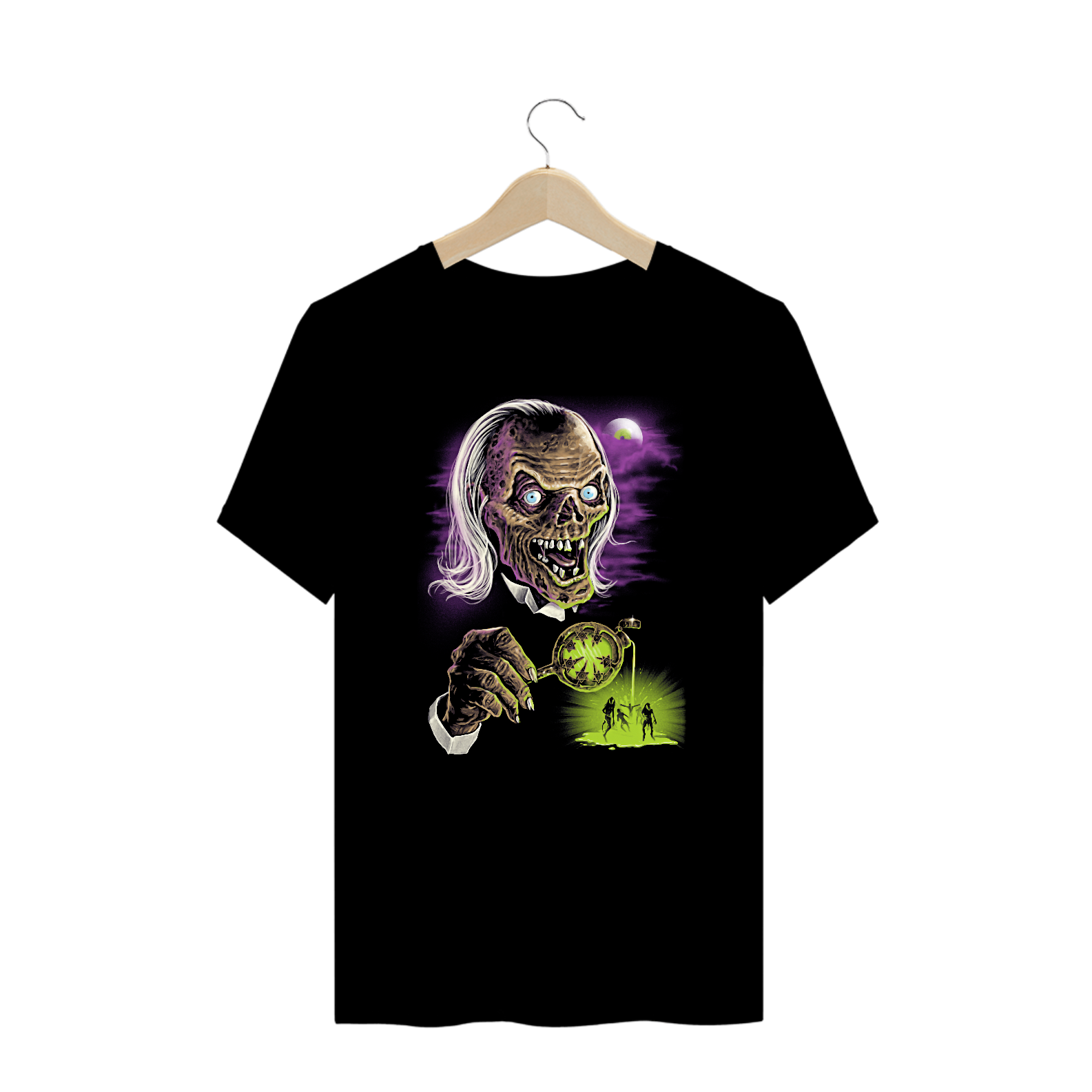 Camiseta Plus Size Cryptkeeper Contos da Cripta Filme Terror Estampa Exclusiva