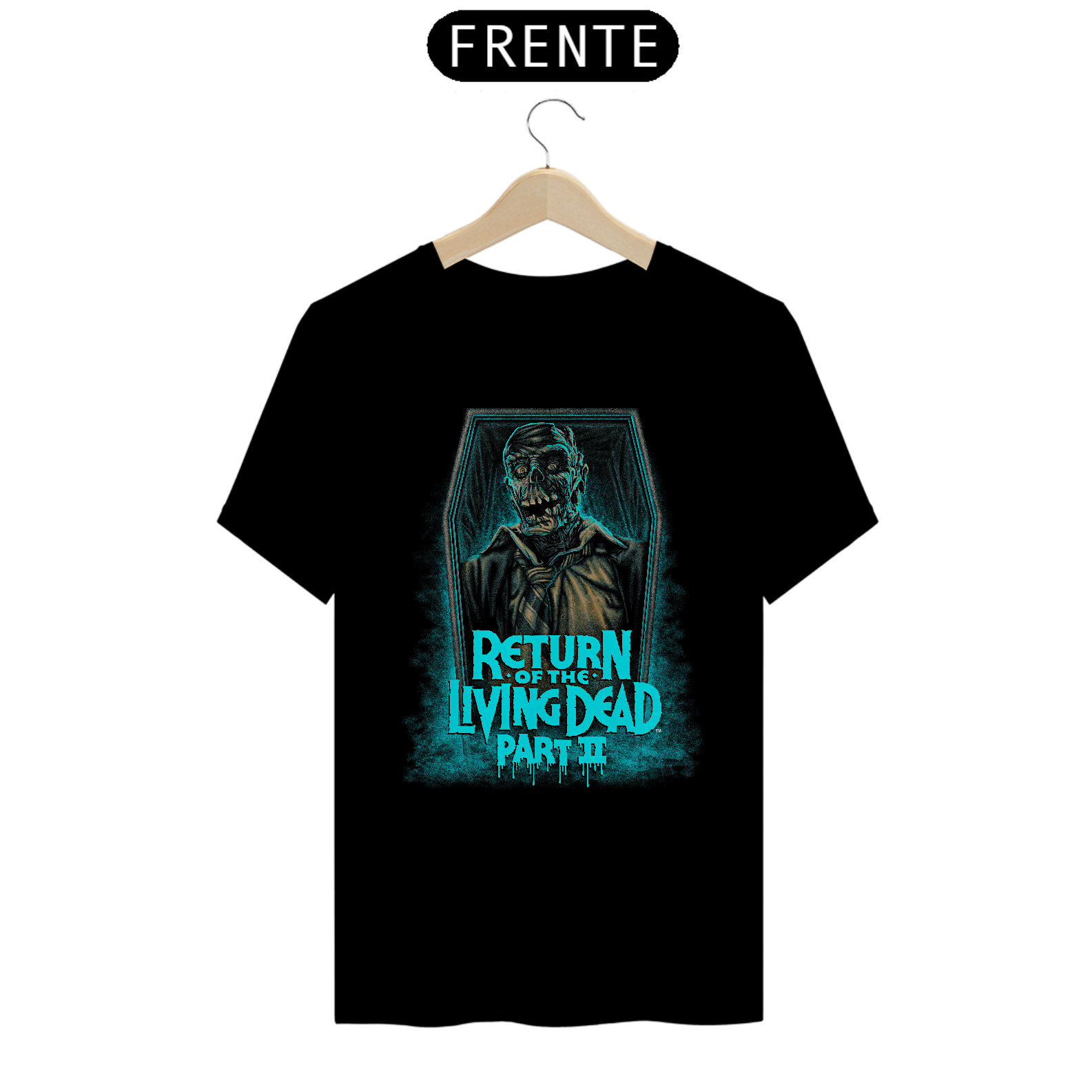 Camiseta A Volta dos Mortos Vivos 2 Estampa Filme Terror