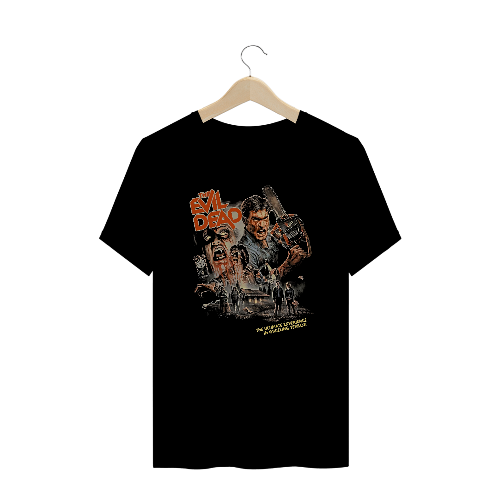 Camiseta Plus Size THE EVIL DEAD - A Morte do Demônio Filme Terror 