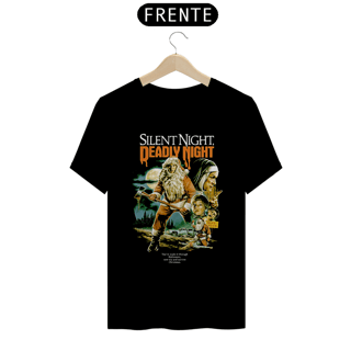 Camiseta Natal Sangrento Estampa Filme Terror 