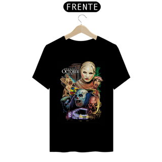 Camiseta O Que Outubro Construiu Estampa Filme Terror 