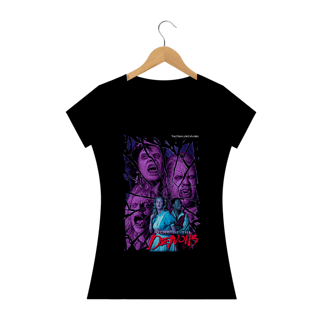 Camiseta Feminina A Noite dos Demônios Estampa Filme Terror 