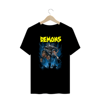 Camiseta Plus Size Demons - Filhos das Trevas Filme Terror Estampa Exclusiva