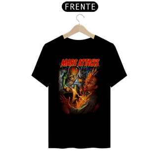 Camiseta Marte Ataca! Estampa Filme Terror