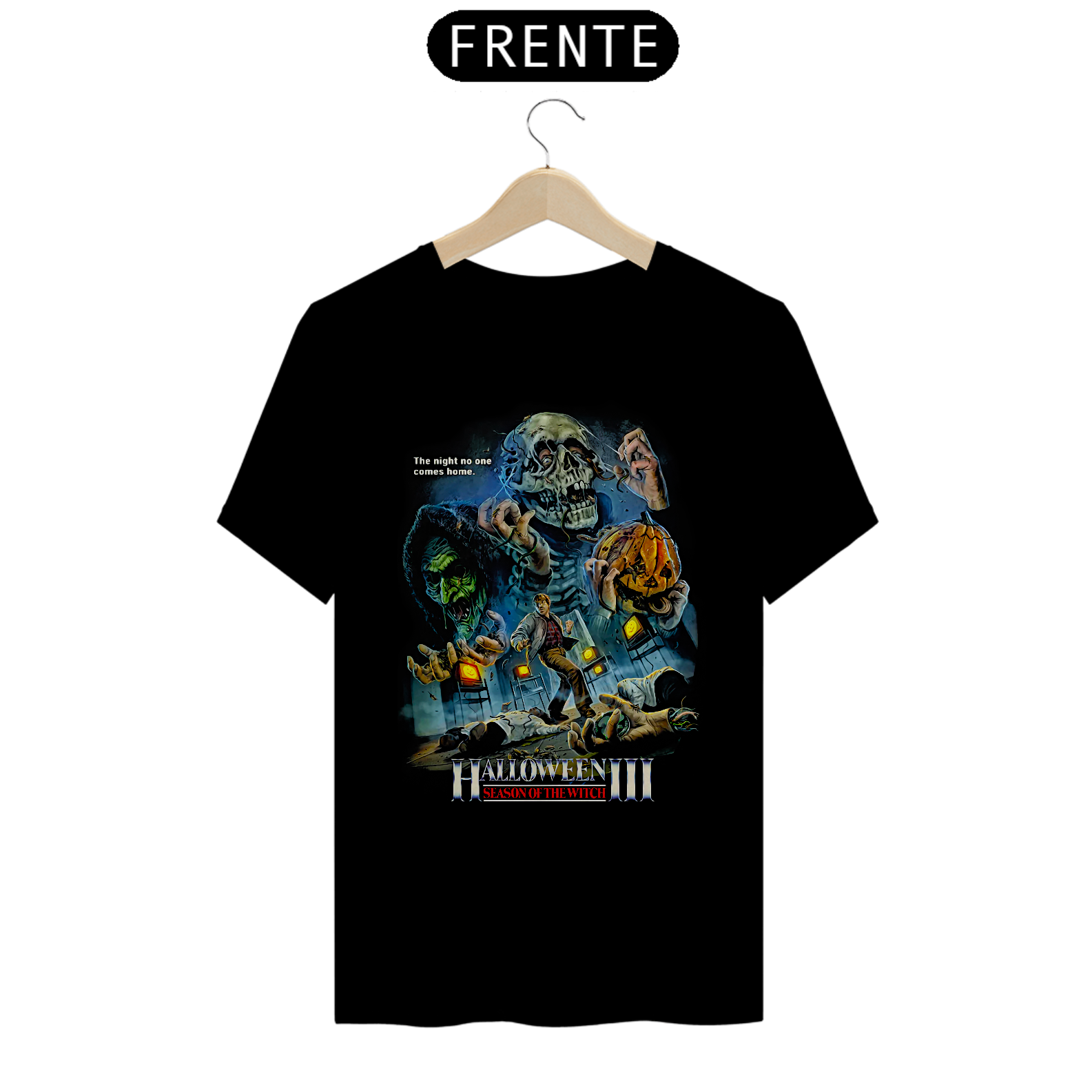 Camiseta Halloween 3 Estampa Filme Terror