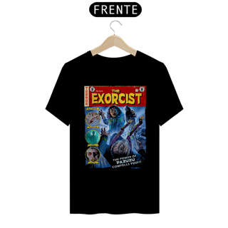 Camiseta Feminina Capa O Exorcista Estampa Filme Terror