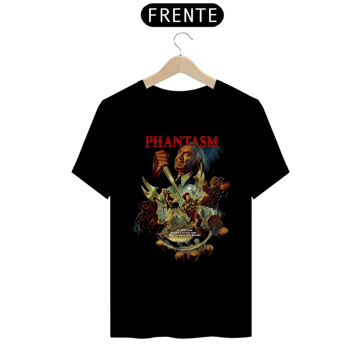 Nome do produto: Camiseta Fantasma Estampa Filme Terror