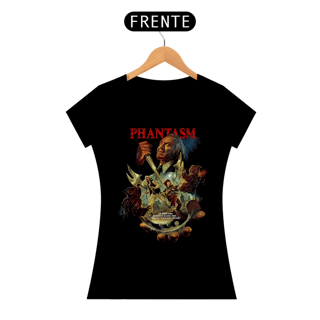 Camiseta Feminina Fantasma Estampa Filme Terror